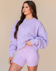 WARMUP PULLOVER | LILAC