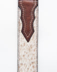 Mens Genuine Horse Leather Belt - Brown
