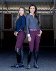 Evolution Knee Patch Breeches - Merlot