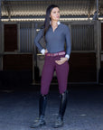 Evolution Knee Patch Breeches - Merlot