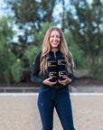 Halter Ego Navy & Gold Fleece Bandages