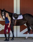 Limited Edition TEAM USA Satin Classic Jump Saddle Pad