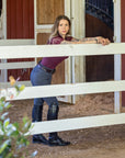 Evolution Full Seat Breeches - Jet Set Gray & Anthracite