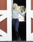 Evolution Knee Patch Breeches - Navy