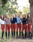 Evolution Full Seat Breeches - Rust