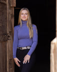Jill - Long Sleeve Activewear Turtleneck