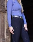 Evolution Full Seat Breeches - Navy Sparkle