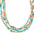 Mandarin Twist Statement Necklace