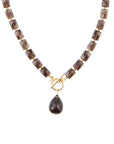 Baron Smoky Quartz Charm Necklace