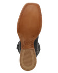 Mens Twisted X Ostrich Boots- Black