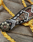 Gold Mule Tape Halter - Sunflower