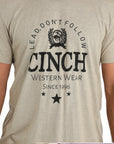Mens Cinch Tee- Khaki