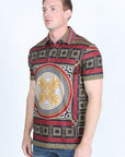 Men's Baroque Print Red Label Polo