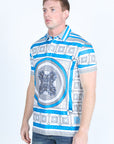 Men's Baroque Print Red Label Polo
