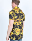 Men's Baroque Print Red Label Polo
