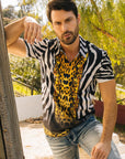 Men's Baroque Print Red Label Polo