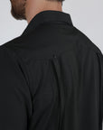 Men's Modern Charcoal GUAYABERA Shirt