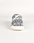 Mens Aztec Print Canvas Sneaker