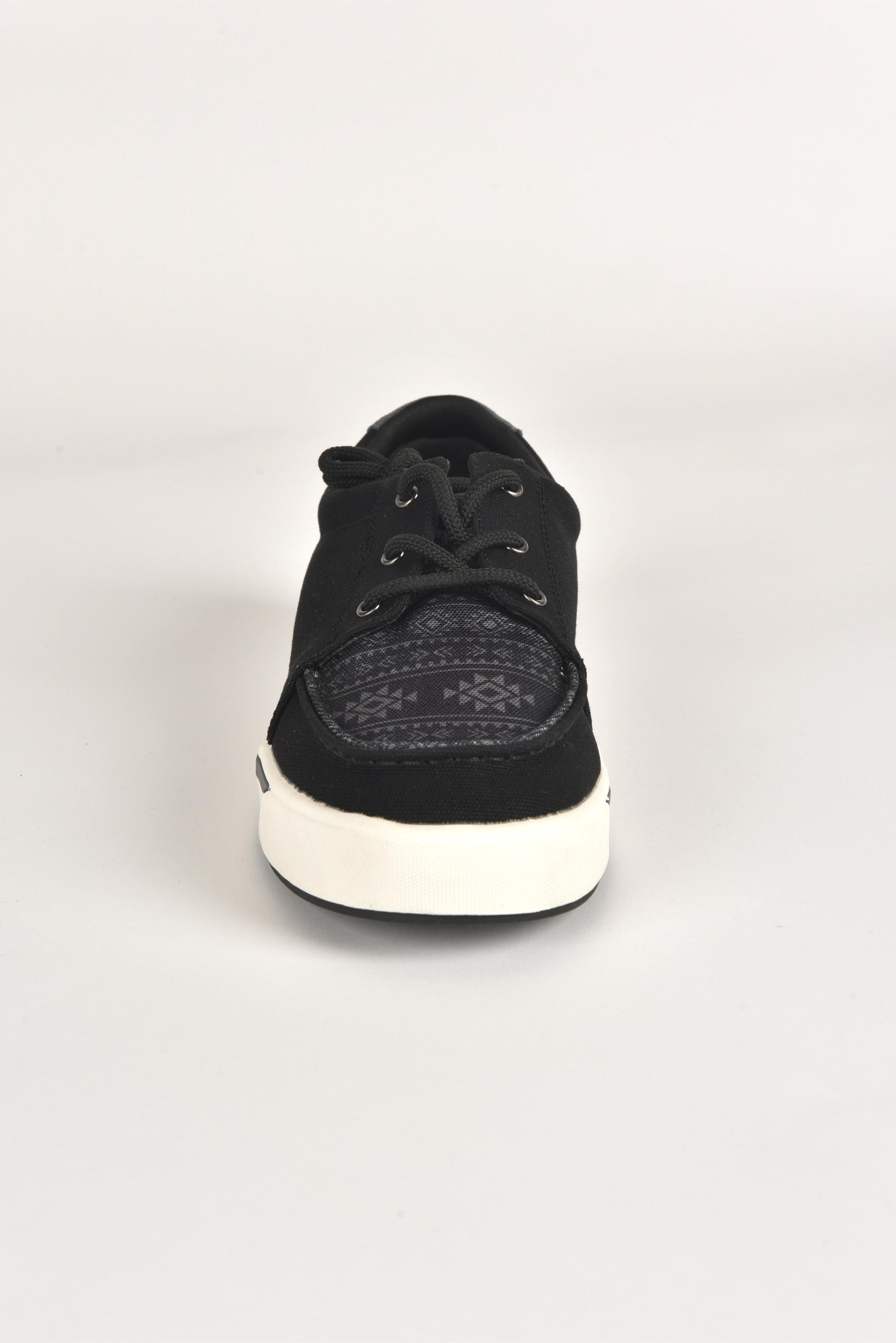 Mens Aztec Print Canvas Sneaker