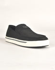 Mens Heather Canvas Slip-On Sneaker