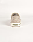 Mens Heather Canvas Slip-On Sneaker