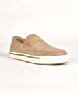 Mens Heather Canvas Slip-On Sneaker