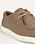Mens Lightweight Heather Canvas Sneaker