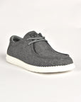 Mens Lightweight Heather Canvas Sneaker