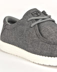 Mens Lightweight Heather Canvas Sneaker