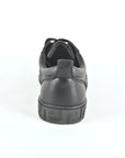Mens Multi Fabric Low-Top Sneaker With Spikes