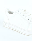 Mens Multi Fabric Low-Top Sneaker With Spikes
