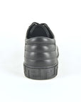 Mens Multi Fabric Low-Top Sneaker With Spikes