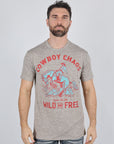 Mens Performance Fabric Modern Fit Stretch Rodeo T-Shirt