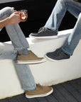 Mens Lightweight Heather Canvas Sneaker