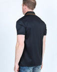 Mens Modern Fit Stretch Fashion Polo