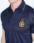 Mens Modern Fit Stretch Fashion Polo