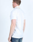 Mens Modern Fit Stretch Fashion Polo
