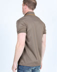 Mens Modern Fit Stretch Fashion Polo