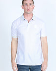 Mens Modern Fit Stretch Fashion Polo