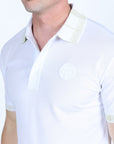 Mens Modern Fit Stretch Fashion Polo