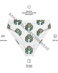 Yeehaw Turquoise Naja Bikini Bottom