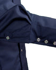 Rancher Crease - Navy Blue - Long Sleeve - Snaps