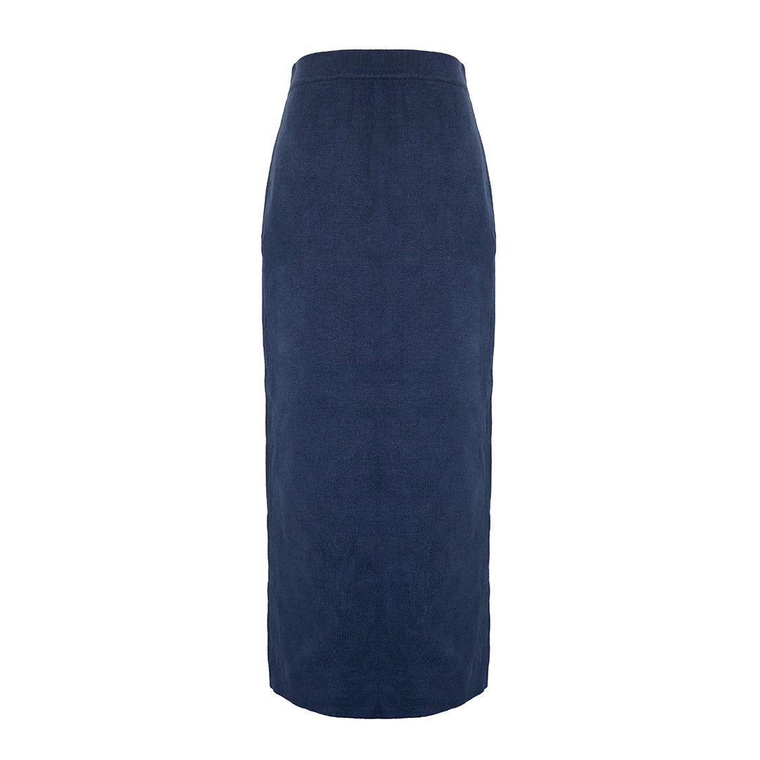 MASON'S DAUGHTER Stella Skirt, Navy Knit