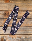 Navy and Pink Western Skinny Mini Wild Rag Scarf / Cowgirl Necktie