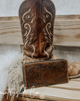 Boulder Tooled Leather Wallet