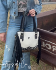 Priscilla Cowhide Conceal Carry Purse by Countryside Co.