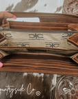 Juliet Tooled Leather Cowhide Wallet by Countryside Co.