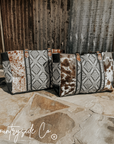 Charlene Cowhide Weekender Bag by Countryside Co.