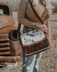 Magdalene Cowhide Concealed Carry Bag by Countryside Co.