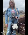 Priscilla Cowhide Conceal Carry Purse by Countryside Co.